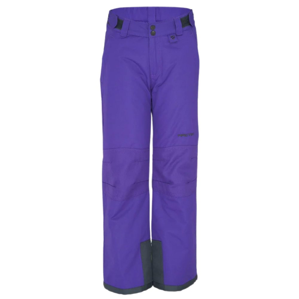 Arctix Kids Snow Pants with Reinforced Knees and Seat, Purple, X-Small