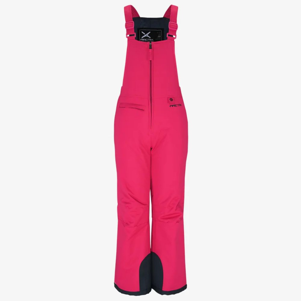 Arctix Kids Insulated Snow Bib Overalls, Fuchsia, X-Large