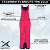 Arctix Kids Insulated Snow Bib Overalls, Fuchsia, X-Large view 3
