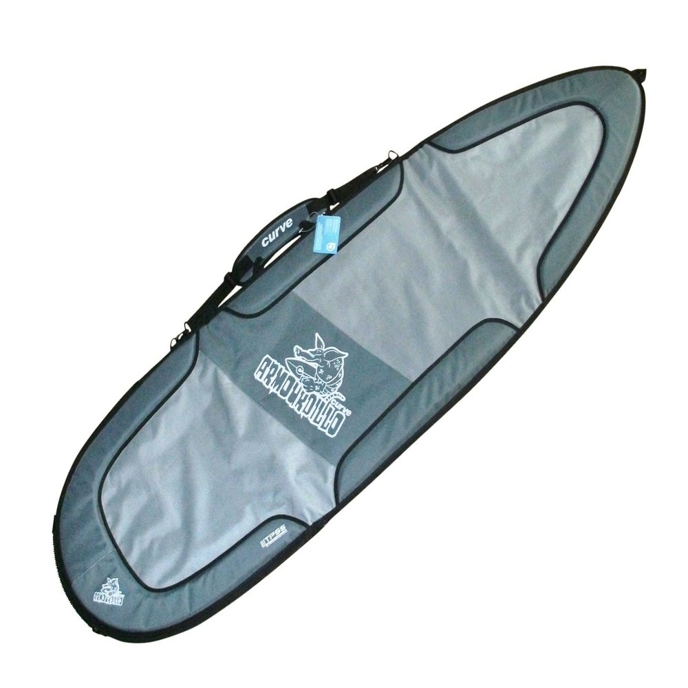 Curve *NEW* Surfboard Bag TRAVEL Surfboard Cover - Armourdillo FISH size 5'9 to 7'3 (7'2 fish)