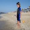 BARE Tadpole, Toddler/Kid's Wetsuit, Shorty, 2mm: Durable, Warm, Comfortable fit - Blue 02 view 2