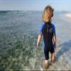 BARE Tadpole, Toddler/Kid's Wetsuit, Shorty, 2mm: Durable, Warm, Comfortable fit - Blue 02 view 3