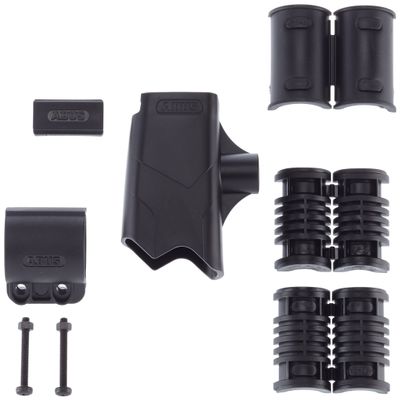 ABUS Bicycle Lock Holder USH 460/470/32 - for Transporting The ABUS Granit 460 or 470 U-Lock on The Bicycle Frame, Black