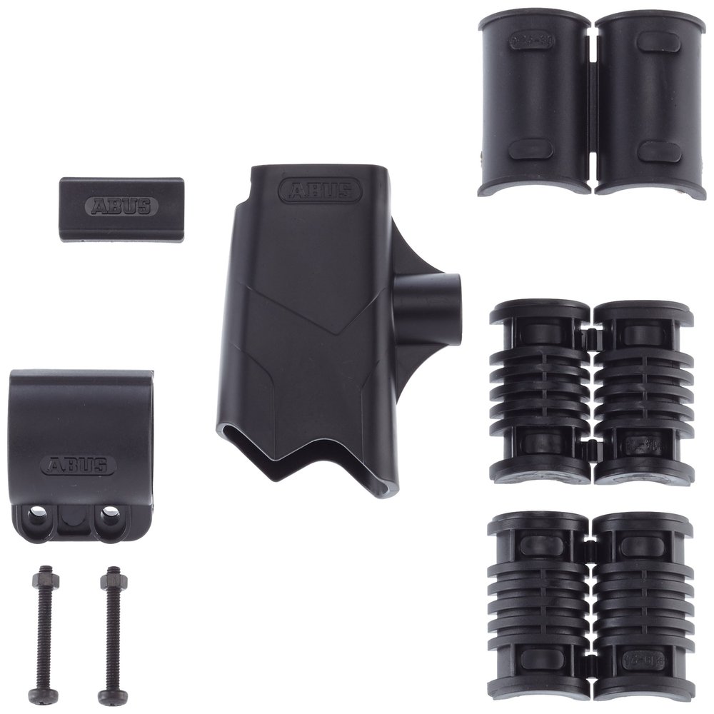 ABUS Bicycle Lock Holder USH 460/470/32 - for Transporting The ABUS Granit 460 or 470 U-Lock on The Bicycle Frame, Black