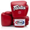 Fairtex BGV1 Muay Thai Boxing Training Sparring Gloves for Men, Women, Kids| Premium Quality, Light Weight & Shock Absorbent 8 oz Boxing Gloves -Red view 1