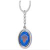 Aminco NCAA New York Knicks Silver Spinning Logo Keychain view 1