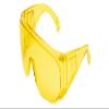 Calabria 1003 Fit Over Safety Glasses Fitover Prescription Eyewear Yellow Men Women Large Wraparound Tinted Anti Fog Scratch view 1