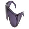 Calabria 1003 Fit Over Safety Glasses Fitover Prescription Eyewear Smoke Grey Men Women Large Wraparound Tinted Anti Scratch view 1