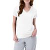 Hanes Women's Cool DRI Performance V-Neck T-Shirt, Moisture-Wicking Short Sleeve Tee, 40+ UPF Protection, 1 or 5 Pack, White-1 Pack, 2X Large view 1