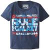 STAR WARS Boy's 2-7 Rebel Rule The Galaxy, Navy Heather, Medium view 1
