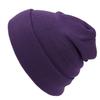 Cap911 Unisex Plain 12 inch Long Beanie - Many Colors Purple view 1