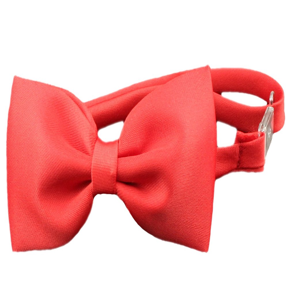 Unotux Baby Infant Toddler Kid Teen Boy Wedding Formal Satin Red Bow Tie S-20 (16-20:(16 Years up))