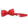 Unotux Baby Infant Toddler Kid Teen Boy Wedding Formal Satin Red Bow Tie S-20 (16-20:(16 Years up)) view 3