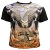 Made in USA Mens Elephant Brigade Sublimation T-Shirt - Large view 1
