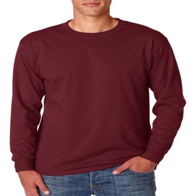 Jerzees Adult 5.6 oz. DRI-POWER ACTIVE Long-Sleeve T-Shirt S MAROON