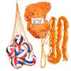 BlueDot Trading Braided Mesh Ball Bag Carrying Net, Multi-sport Bag for Basketball, Soccer, Volleyball, Playground & Dodgeballs for Coaches and Trainers view 4