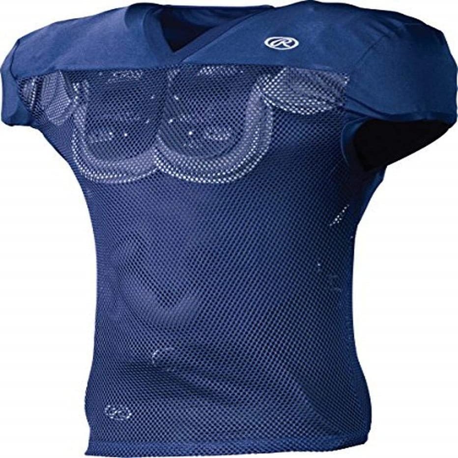 Rawlings | Premium Pro Cut Practice Football Jersey | Royal | Large