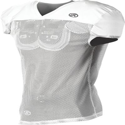 Rawlings | Premium Pro Cut Practice Football Jersey | White | 3X