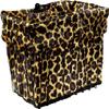 Bike Basket Liner Waterproof, Universal Fit for Most Bike Baskets, Stylish 2in1Tote, Bike Basket Cover, EBiKE Front Wire Or Wicker Bike Baskets Fits Up to 15x12x10 (Leopard) view 1