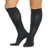 Tommie Copper Women's Recovery Rise Over the Calf Dress Socks, Charcoal, 13-15.5 view 1