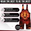 4 Time All American Sublimated Wrestling Singlet  Stitched & Durable Mens Singlet  Singlet for Wrestling, MMA & Powerlifting Wrestling Singlet Youth Boys (Fire Lion, XS 71-90 lbs.) view 3