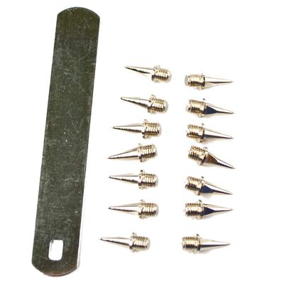 10 Seconds Replacement Track Spikes, 5 Millimeter Needle, 14 Spikes Per Package