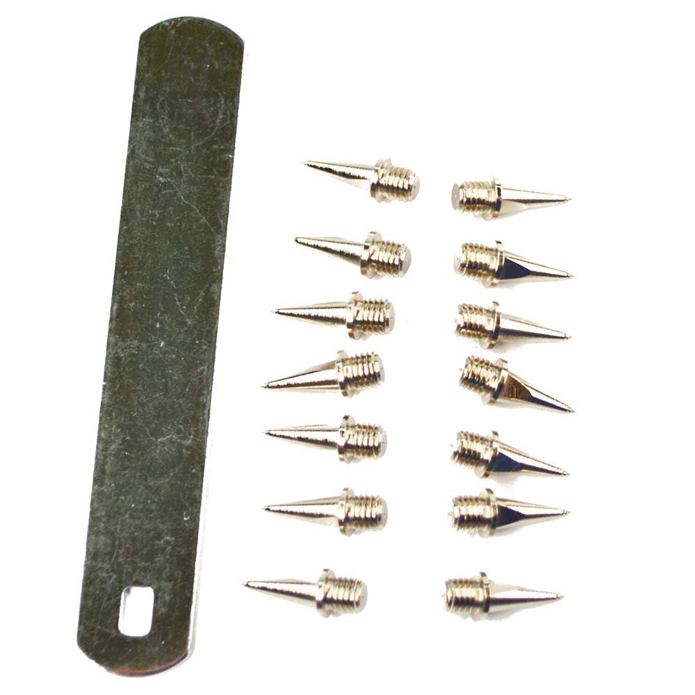 10 Seconds Replacement Track Spikes, 5 Millimeter Needle, 14 Spikes Per Package