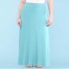 MBJ WB670 Womens Fold-Over Maxi Skirt S Aqua view 2