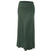 MBJ WB670 Womens Fold-Over Maxi Skirt L Olive view 1