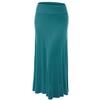 MBJ WB670 Womens Fold-Over Maxi Skirt XXL Jade view 1