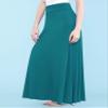MBJ WB670 Womens Fold-Over Maxi Skirt XXL Jade view 4