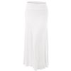 MBJ WB670 Womens Fold-Over Maxi Skirt L White view 1