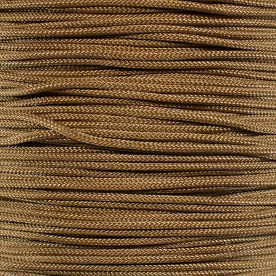 Paracord Planet 95lb Paracord 1 Strand Type I Parachute Cord for Outdoors and DIY Gold (25 ft)