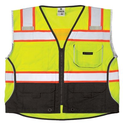 ML Kishigo 1515 Black Series Vest Lime Size X-Large