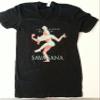 "I'd Rather Be in Savasana" Funny Yoga T-shirt (Black, large) view 1