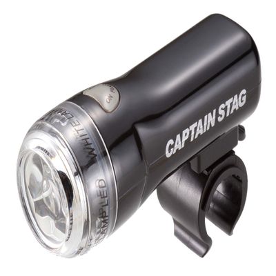 Captain Stag Y-4611 227 Slim 3 LED Light, Waterproof, Bicycle Light, No Tools Required