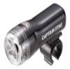Captain Stag Y-4611 227 Slim 3 LED Light, Waterproof, Bicycle Light, No Tools Required view 1