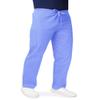 Adar Universal Unisex Scrubs - Drawstring Tapered Leg Scrub Pants - 504T - Ceil Blue - 2X view 1