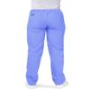 Adar Universal Unisex Scrubs - Drawstring Tapered Leg Scrub Pants - 504T - Ceil Blue - S view 2