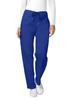 Adar Universal Unisex Scrubs - Drawstring Tapered Leg Scrub Pants - 504T - Royal Blue - 3X view 4