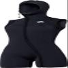 Bare Sport Step-in Hooded Vest 7mm Wetsuit Women's Scuba Diving view 1