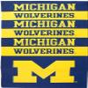 Littlearth Unisex-Adult NCAA Michigan Wolverines Superdana Neck Gaiter, Team Color, 10" x 19" view 1