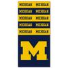 Littlearth Unisex-Adult NCAA Michigan Wolverines Superdana Neck Gaiter, Team Color, 10" x 19" view 2