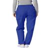 Adar Uniforms Universal Scrubs for Women - Tapered Cargo Scrub Pants 506P Royal Blue S view 2