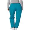 Adar Universal Scrubs for Women - Tapered Cargo Scrub Pants - 506P - Teal Blue - L view 2