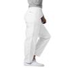 Adar Uniforms Universal Scrubs for Women - Tapered Cargo Scrub Pants 506P White L view 3