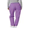 Adar Uniforms Universal Scrubs for Women - Tapered Cargo Scrub Pants 506P Lavender L view 2