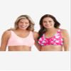 Comfort Choice Women's Plus Size Cotton Front-Close Wireless Bra - 38 DDD, Nude view 4