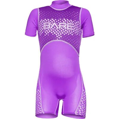 BARE Dolphin, Floaty for Toddlers, 1mm: UV Protection, Warmth, & Flotation aid - Purple 02