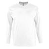 SOL'S Mens Monarch Long Sleeve T-Shirt (S) (Gray Marl) view 4